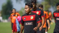 Andik Vermansah saat sesi latihan bersama klub barunya, Kedah FA, Sabtu (10/2/2018). (Bola.com/Dok. Facebook Kedah FA)