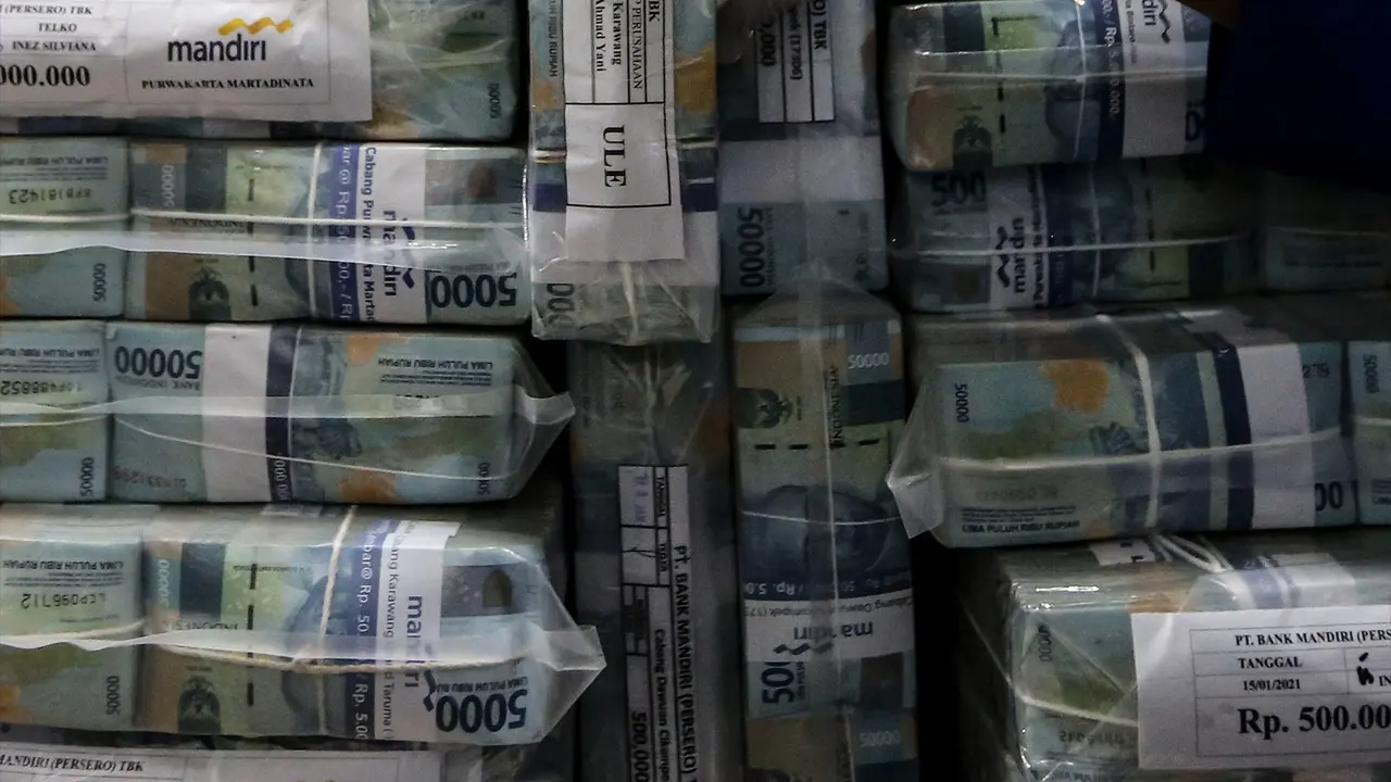 FOTO: Uang Beredar pada November 2020 Capai Rp 6.817,5 Triliun