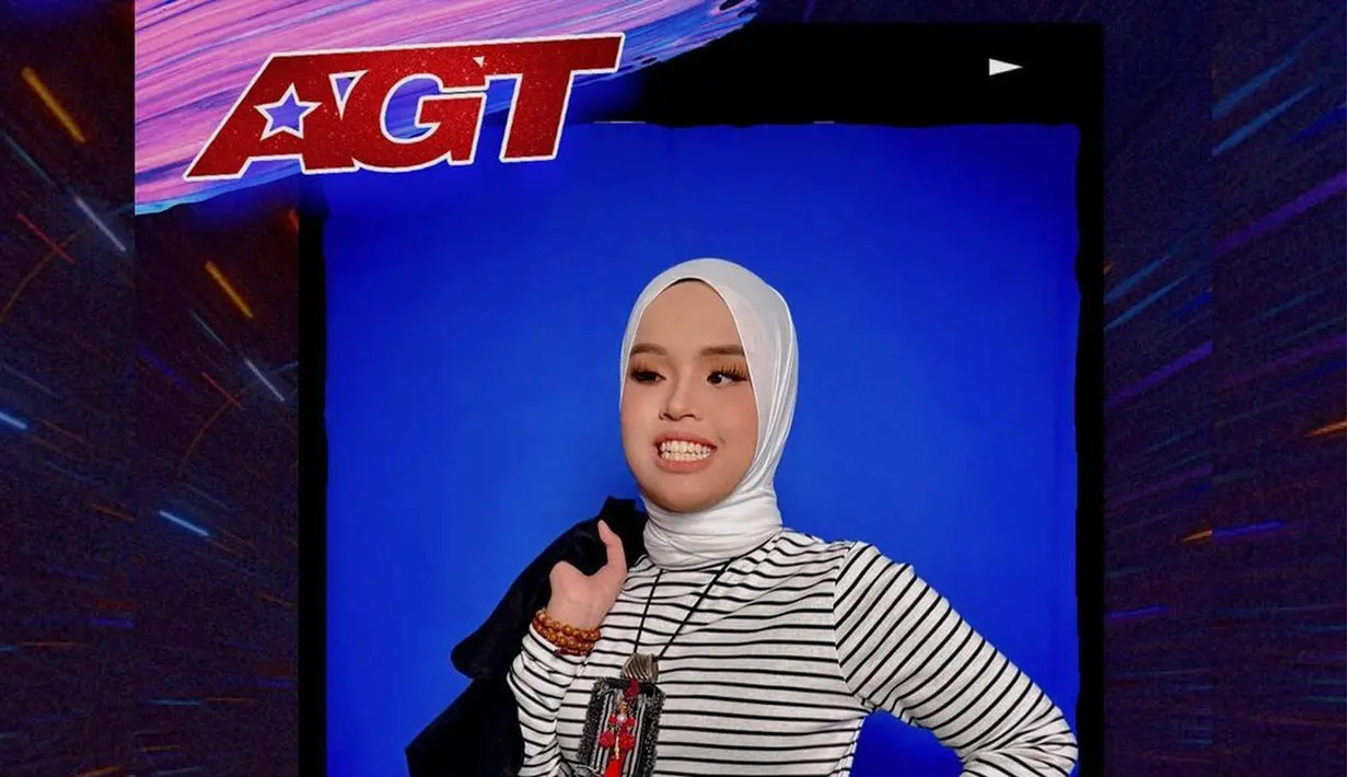 Saat pertama kali muncul di panggung AGT 2023, Putri tampil dalam balutan busana kasual. [@arianinismaputri]