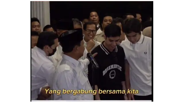 6 Potret Al Ghazali dan El Rumi Terjun ke Dunia Politik, Disambut Hangat Prabowo