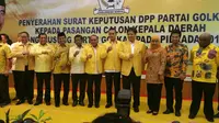 Partai Golkar mengumumkan calon yang diusung di Pilkada Serentak 2018 (Liputan6.com/ Nanda Perdana Putra)