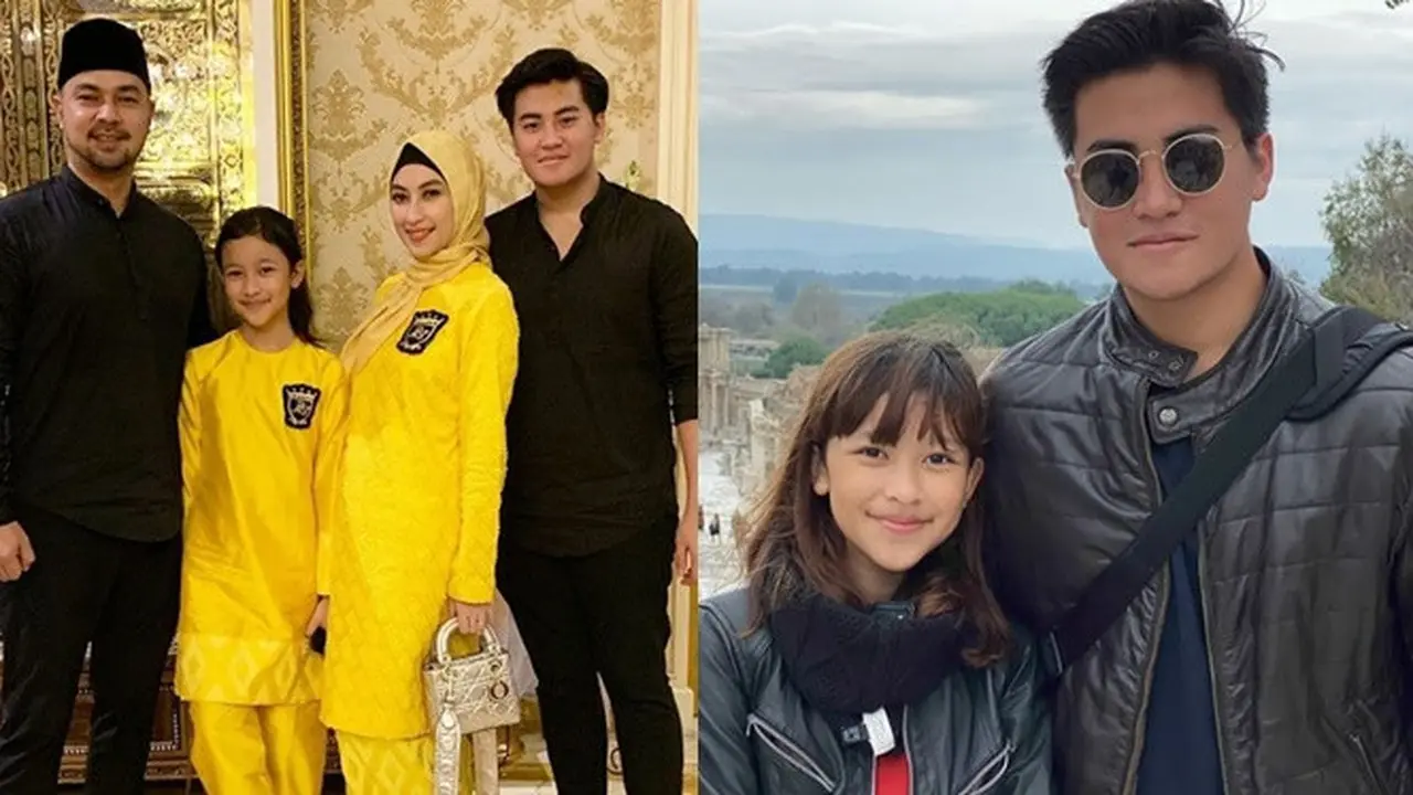 Beda Ayah, Ini 6 Potret Kompak Kedua Anak Annisa Trihapsari