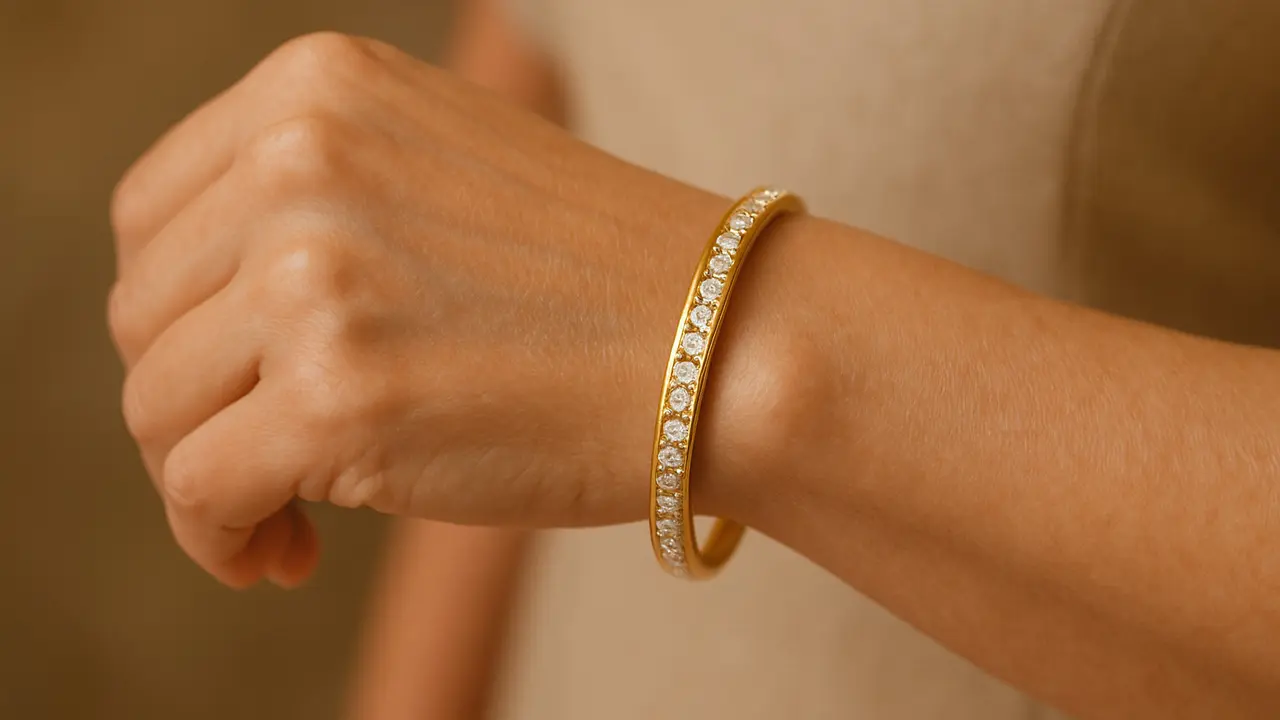 7 Model Gelang Emas untuk Usia 50 Tahun ke Atas, Mewah dan Anggun