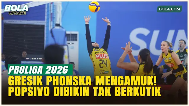 Gresik Phonska Plus Pupuk Indonesia Menggila! Tak Beri Ampun Jakarta Popsivo Polwan