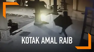 Dalam sehari, dua kotak amal masjid raib dicuri di Klaten.