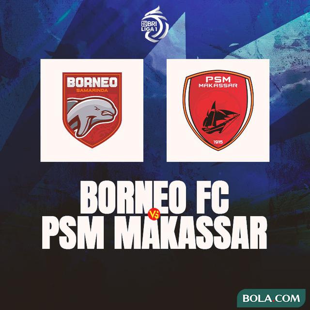 Liga 1 - Borneo FC Vs PSM Makassar