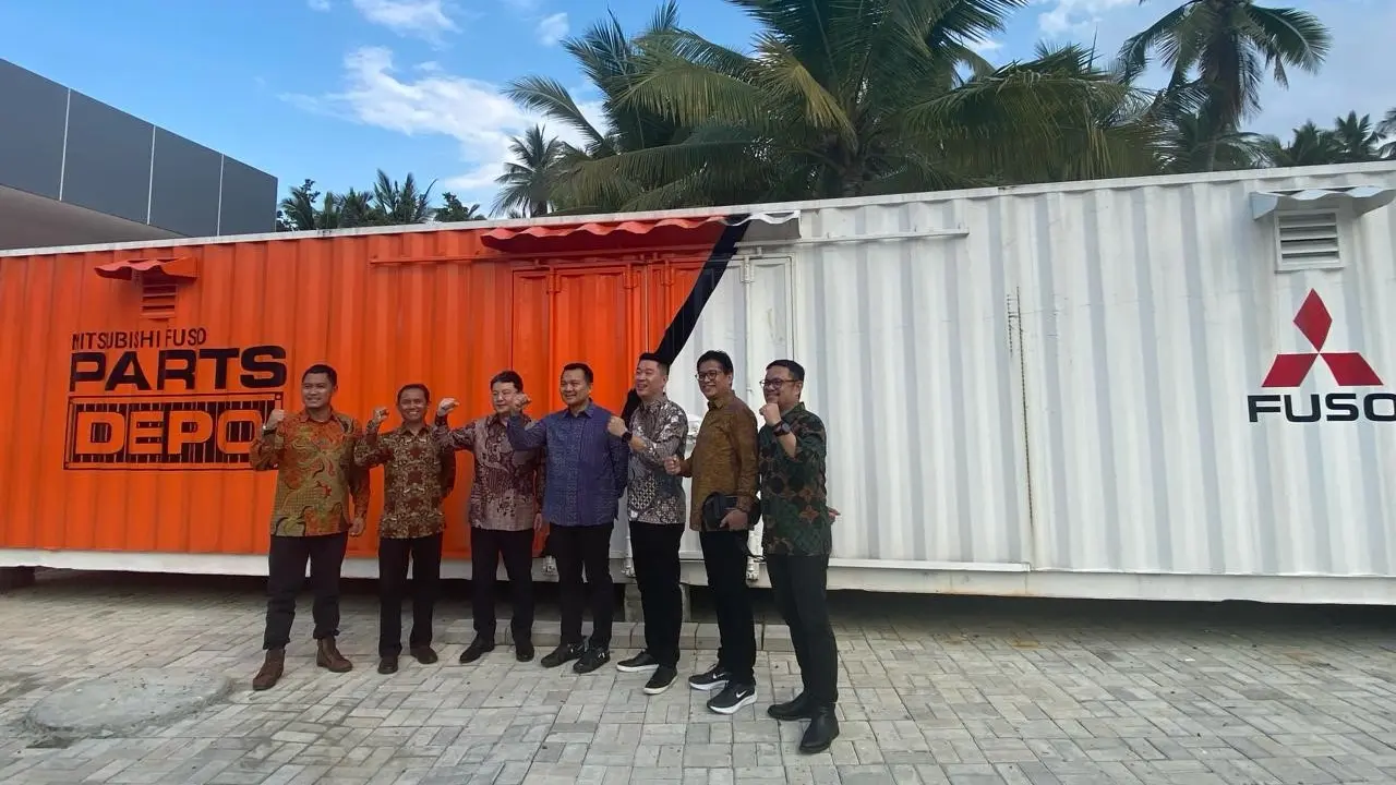 Mitsubishi Fuso Bangun Part Depo ke-19 di Morowali (ist)