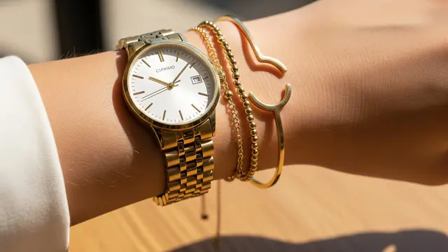 Classic Gold Layering: Keanggunan Emas yang Tak Lekang Waktu