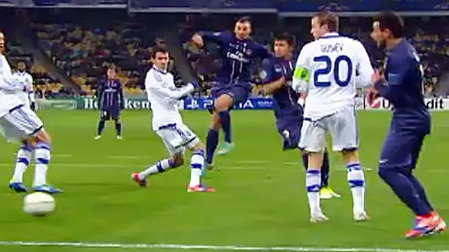 Dynamo Kyiv vs Paris Saint Germain 0-2