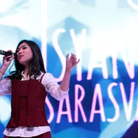 Isyana Sarasvati (Deki Prayoga/Bintang.com)