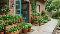 6 Ide Kebun Sayur untuk Ibu Rumah Tangga Usia 50-an: Praktis, Rapi, dan Menghasilkan Panen Segar