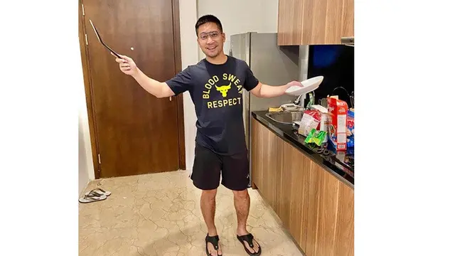 Kegiatan 10 Artis saat Habiskan Waktu "di Rumah Aja" Ini Bisa Ditiru