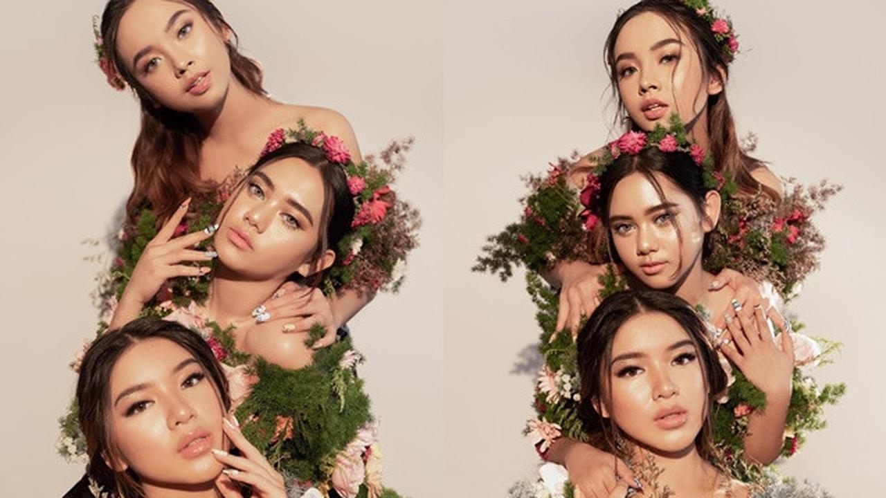 6 Gaya Pemotretan Tiara Andini bersama Lyodra dan Ziva, Curi Perhatian