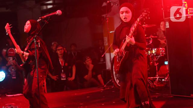 Voice of Baceprot Guncang Panggung Soundsfest Xperience 2024