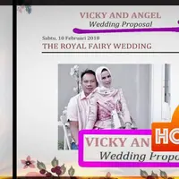 Vicky dan Angel ingin menggelar pernikahan ala kerajaan dongeng