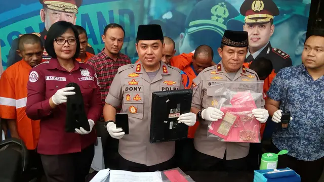 Spesialis Pembobol Rumah Genap Enam Kali Ditangkap Polres Malang Kota