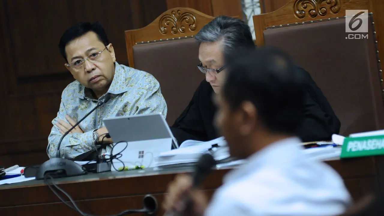 Lanjutan Sidang Setya Novanto