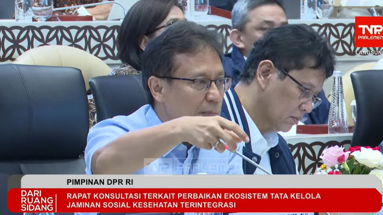 Menkes Budi soal peserta PBI BPJS nonaktif. (Tangkapan layar DPR)