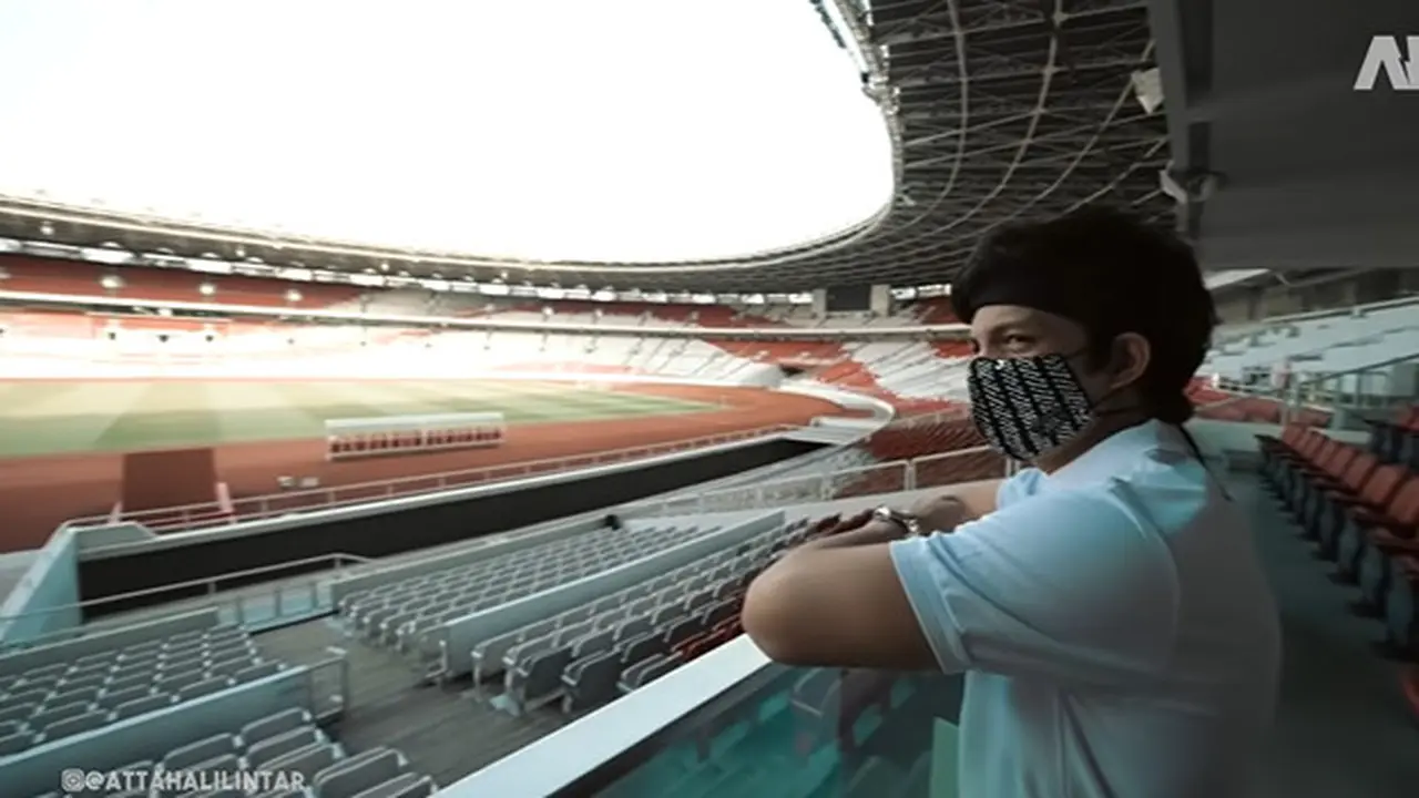 Dikabarkan Gelar Nikah di Stadion, Ini 6 Momen Atta Halilintar Kunjungi GBK
