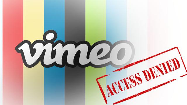 Vimeo di Blokir