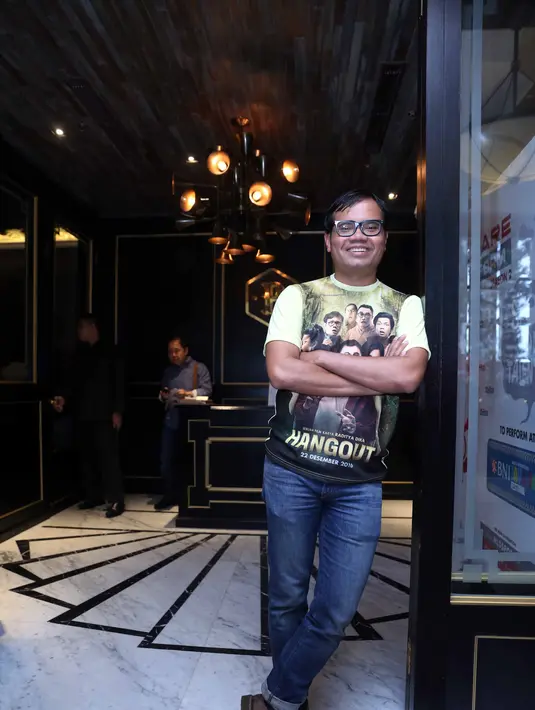 Menurut Radit tanpa ada pertengkaran, ide cemerlang dan cinta tidak akan hadir untuk jalan cerita di filmnya itu yang akan tayang pada 22 Desember 2016 mendatang. (Nurwahyunan/Bintang.com)