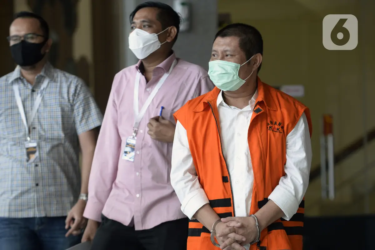 FOTO: Berkas P21, Bupati Nonaktif Bengkalis Segera Disidangkan