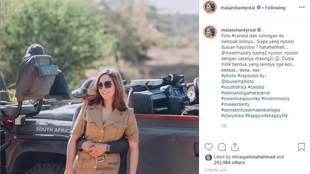 Maia Estianty - Iwan Mussry (Foto: Instagram/@maiaestiantyreal)