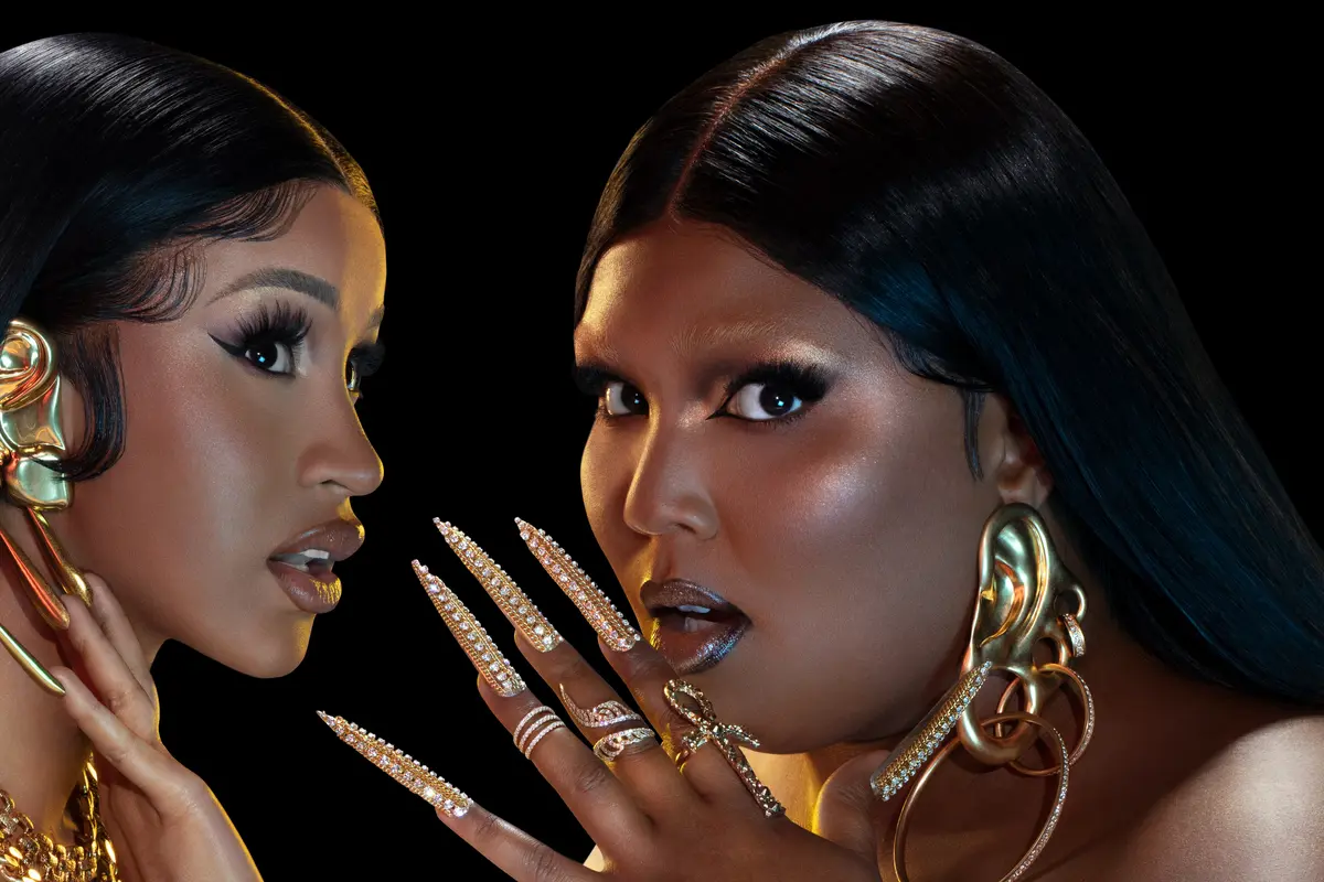 Cardi B - Lizzo. (Foto: JORA FRANTZIS / Warner Music)