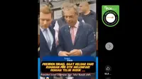 Cek Fakta: Tidak Benar Video Presiden Israel Dilempari Telur Busuk