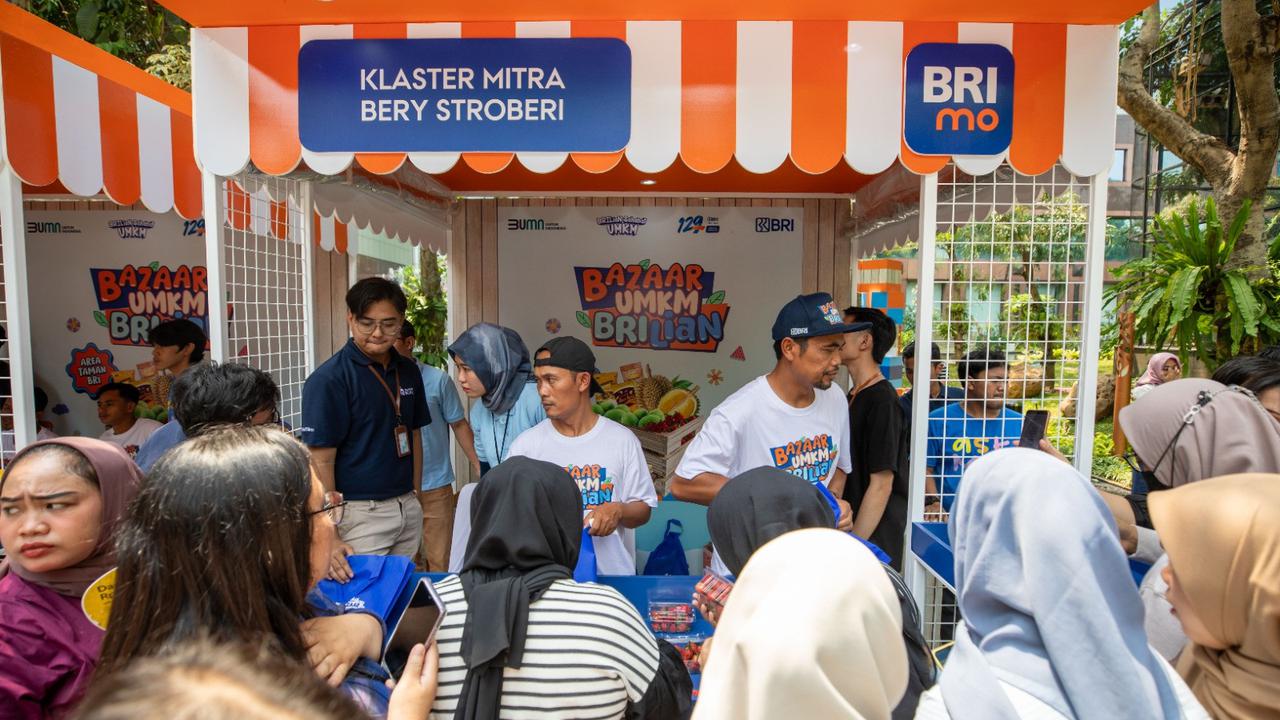 Bazaar UMKM BRILiaN Kembali Digelar, BRI Bantu Perluas Penjualan Usaha Prukades dan Klaster Usaha dari Berbagai Daerah
