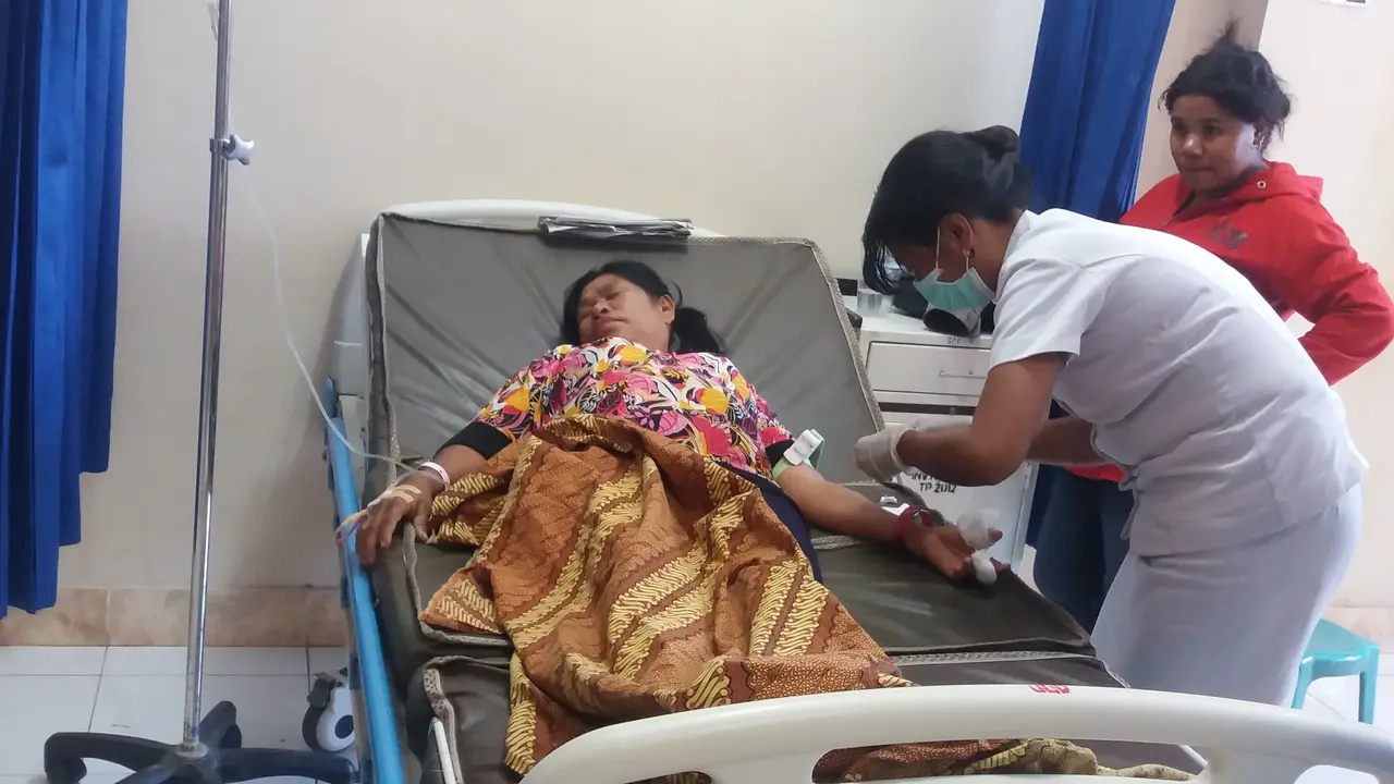 Lawan Jambret, Jari Pedagang Sayur Nyaris Putus