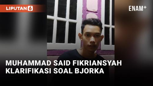 VIDEO: Klarifikasi Muhammad Said Fikriansyah yang Dituduh Bjorka