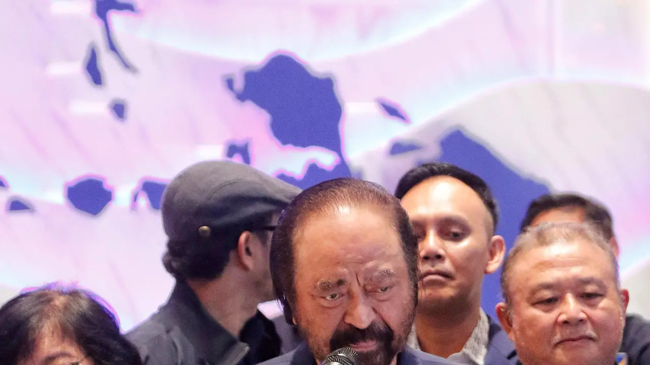 penjelasan Surya Paloh usai Johnny G. Plate Jadi Tersangka
