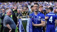 Gary Cahill resmi ditunjuk sebagai kapten Chelsea menggantikan peran John Terry. (AFP/Ben Stansall)
