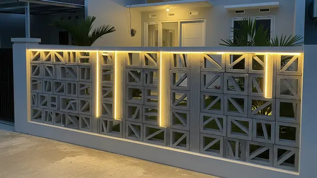 9 Desain Pagar Roster yang Bikin Rumah Subsidi Terlihat Lebih Mahal, Hadirkan Kesan Mewah