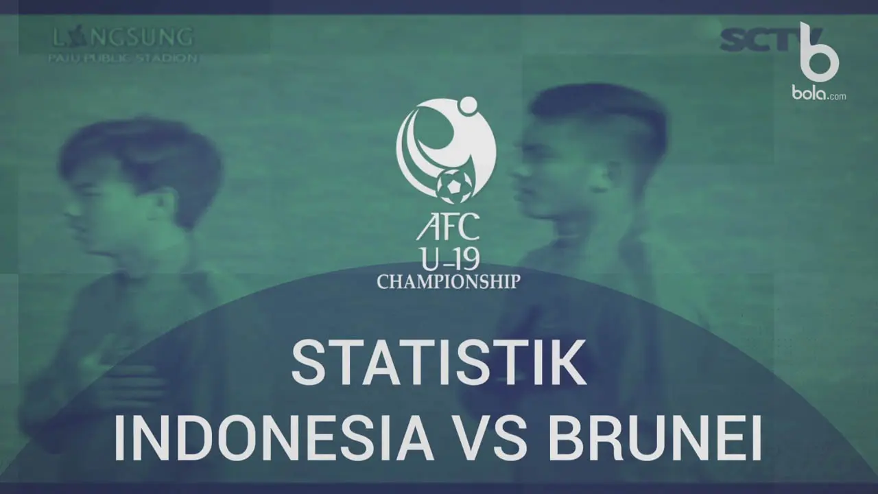 Statistik Timnas Indonesia U-19 Vs Brunei U-19