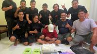 S (45), warga Tarakan yang bawa sabu 1,8 kilogram (Liputan6.com/Fauzan)