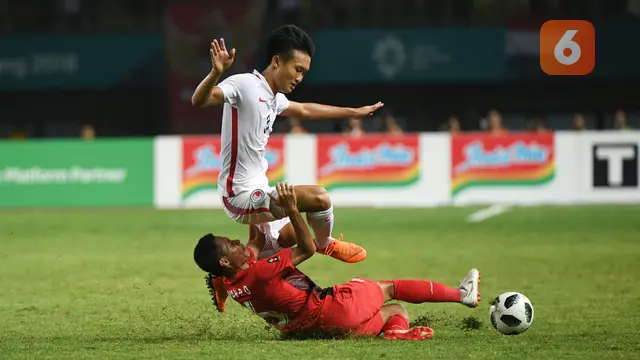 Sepak Bola : Indonesia Vs Hong Kong