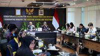 Deputi Bidang Infrastruktur dan Transportasi, Kementerian Koordinator Bidang Kemaritiman dan Investasi (Kemenko Marves), Rachmat Kaimuddin. Pemerintah baru saja menerbitkan Perpres yang mengatur pemberian insentif dalam bentuk bea masuk 0% impor, PPnBM 0% dan pembebasan atau pengurangan pajak daerah untuk impor kendaraan listrik. (Dok. Kemenko Marves)