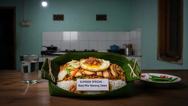 Ide Jualan Menu Sahur Modal Rp100 Ribuan Nasi Mie Goreng Jawa