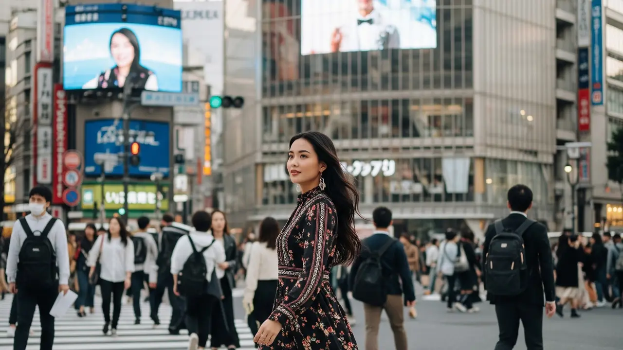 Prompt Gemini AI Viral Edit Foto Sendiri di Zebra Cross Shibuya