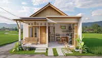 10 Rumah Kecil di Desa Tapi Terasa Adem dan Nyaman, Bikin Betah