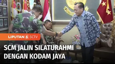 Jajaran SCM gelar silaturahmi dengan jajaran Kodam Jaya pada Senin (05/12). Dalam pertemuan ini juga dibahas kerja sama kedua pihak khususnya dalam penyebaran informasi kegiatan Kodam Jaya.