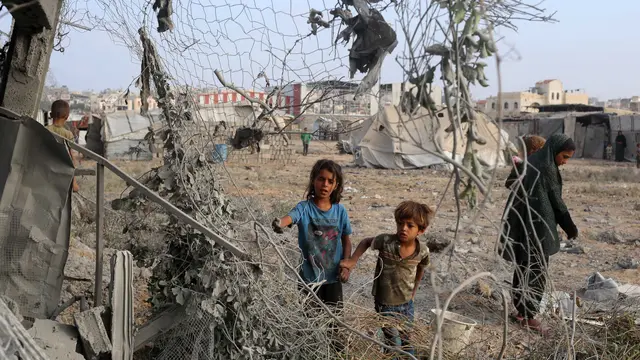 Meningitis Ancam Kesehatan Anak-anak di Gaza