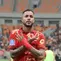 Penyerang andalan Persija Jakarta, Maxwell Souza melakukan selebrasi usai mencetak gol penentu kemenangan atas PSM Makassar pada pekan ke-22 BRI Super League 2025/2026 yang digelar di Jakarta International Stadium, Jumat (20/2) malam WIB. (Bola.com/Abdul Aziz)