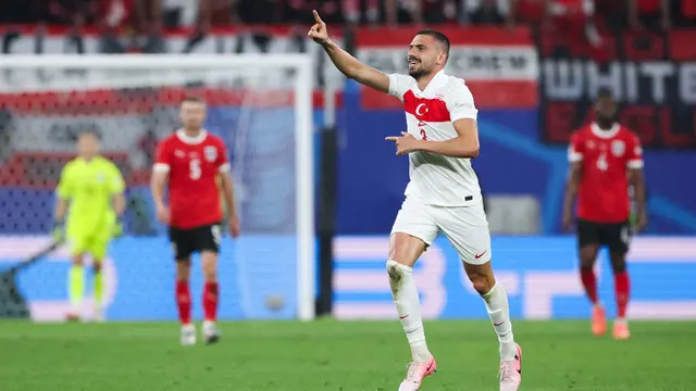 Dua gol Merih Demiral Antar Turki Melaju ke Delapan Besar Euro 2024