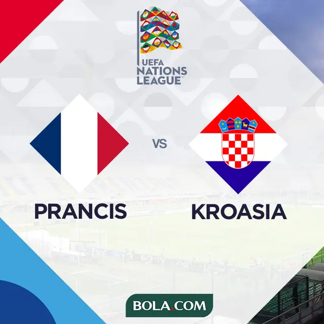 UEFA Nations League - Prancis Vs Kroasia