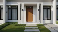 7 Model Pilar Minimalis yang Cocok untuk Rumah Subsidi, Bikin Fasad Lebih Menarik &amp; Berkarakter