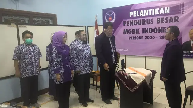 Pelantikan pengurus MGBK Indonesia