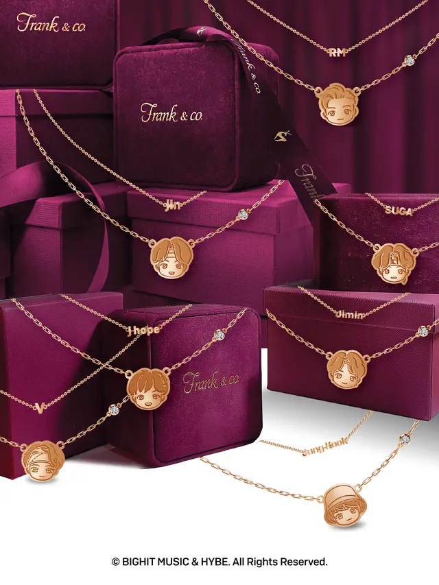 Diamond Necklace, Frank & co.'s TinyTAN Special Collection